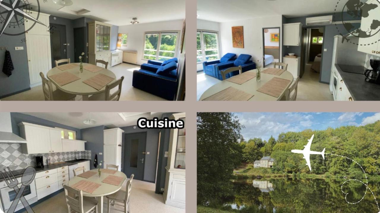 Appartement Aux Sources De La Chabanne Saint-Hilaire-les-Courbes Exterior foto